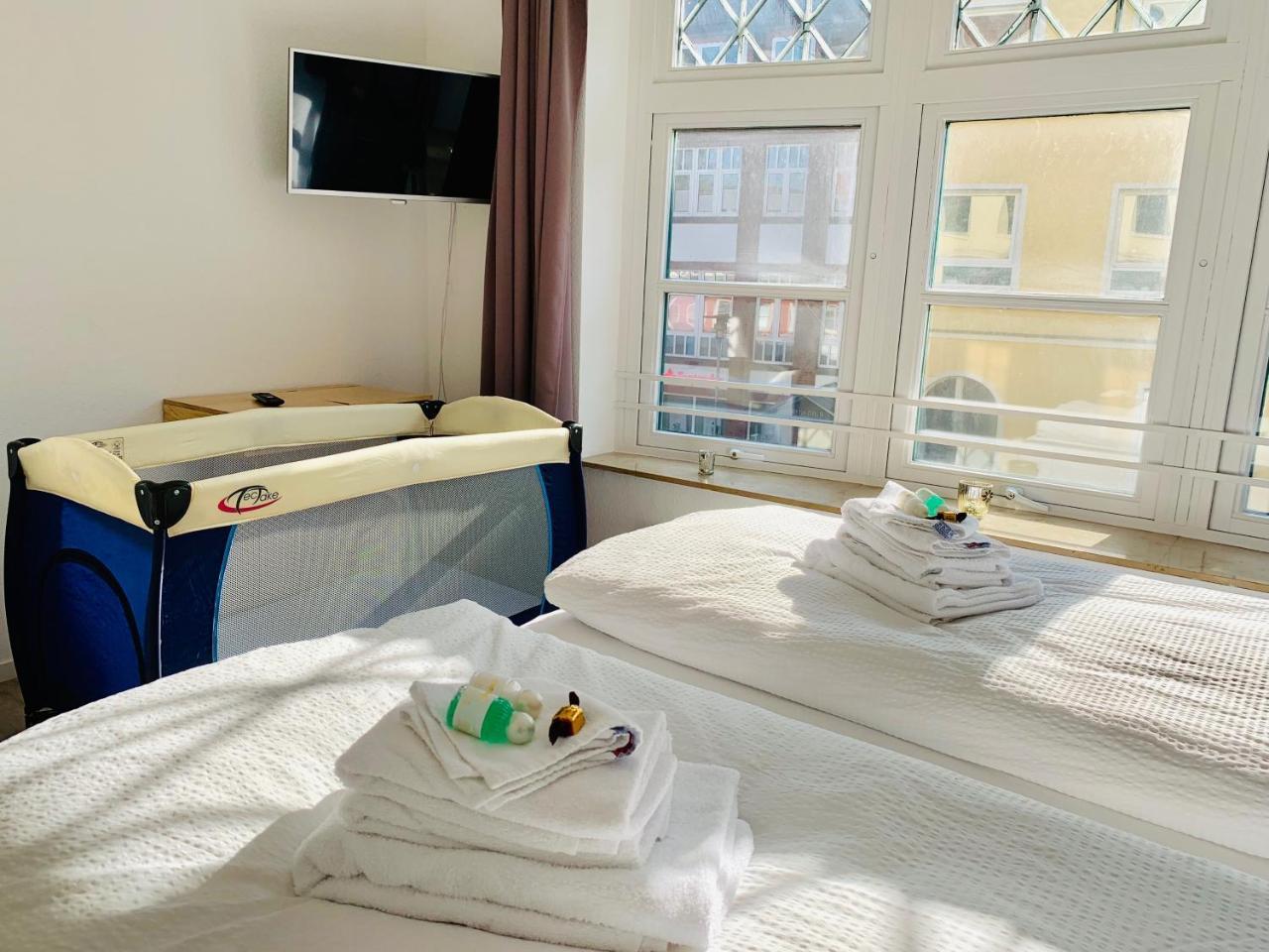 Fewo1846 - Atrium - Luxurioese Wohnung Mit 3 Schlafzimmern Und Balkon Im Stadtzentrum Flensburg Exterior photo